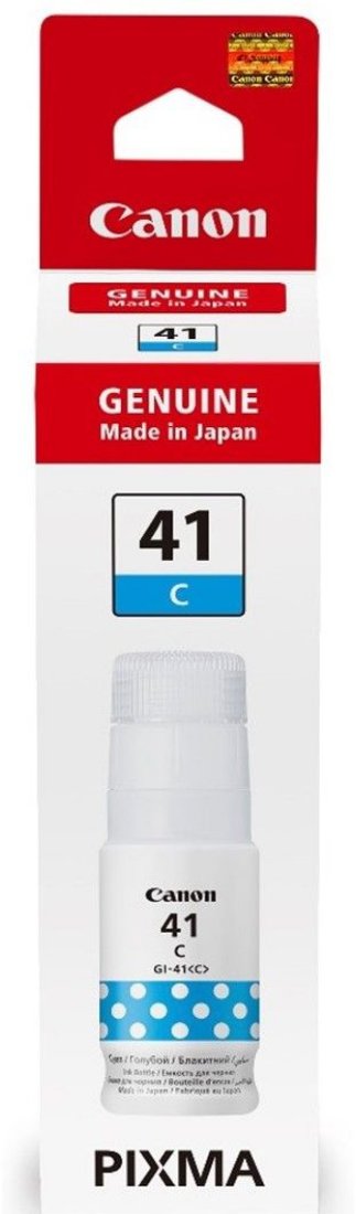 Изображение товара Картридж струйный Canon GI-41C 4543C001 синий (70мл) для Pixma G3460
