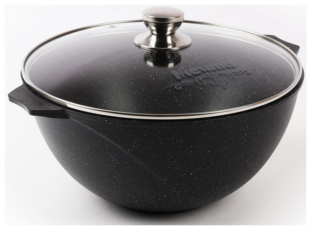 Изображение товара Казан для плова Мечта Гранит Black, 7 л (57802)