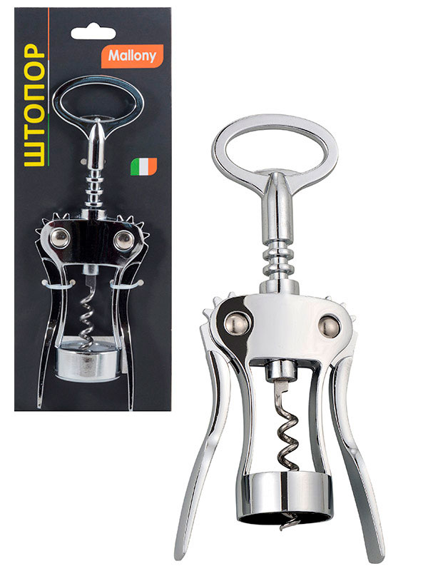 Изображение товара Штопор Mallony SEMPLICE, сплав цинка хромированный (984038)