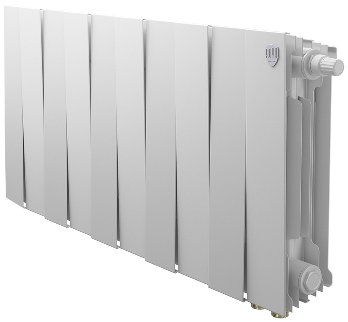 Изображение товара Водяной радиатор отопления Royal Thermo PianoForte 300 Bianco Traffico VDR80 10 секций