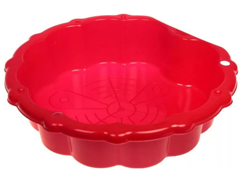 Изображение товара Детская песочница ZebraToys Ракушка для улицы и интерьера, прочный пластик