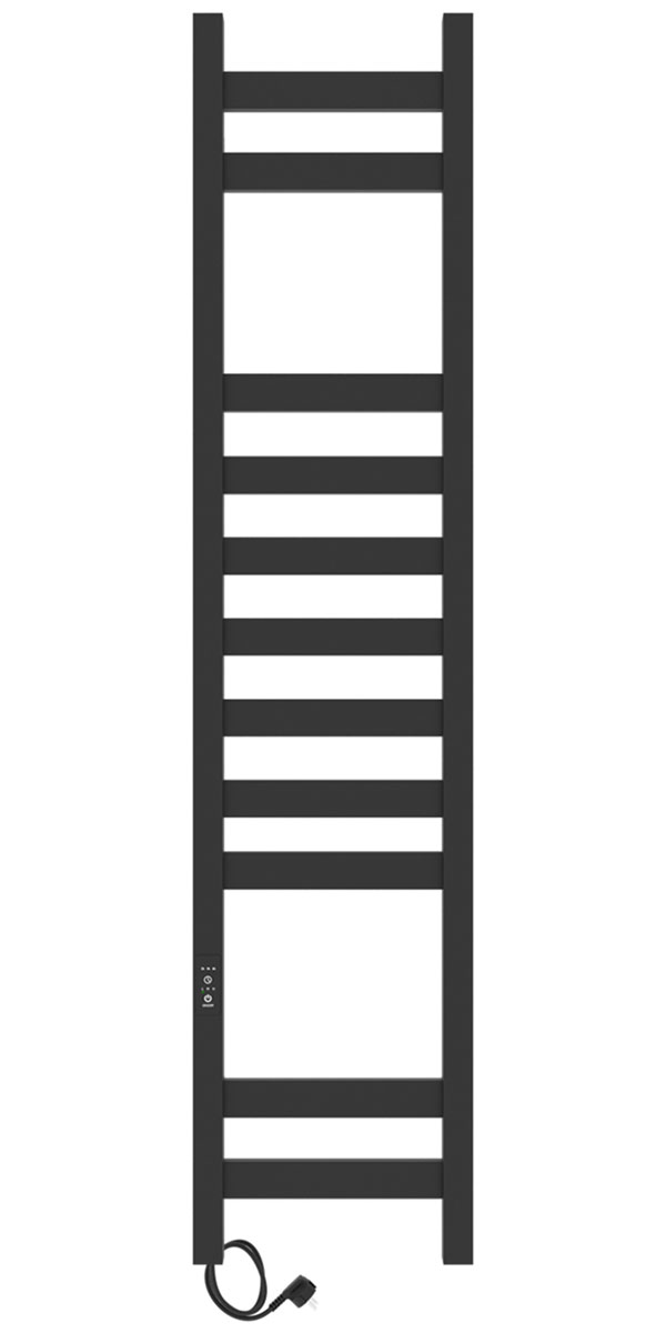Изображение товара Электрический полотенцесушитель Laris Флавиа черный муар 200х1000 с таймером
