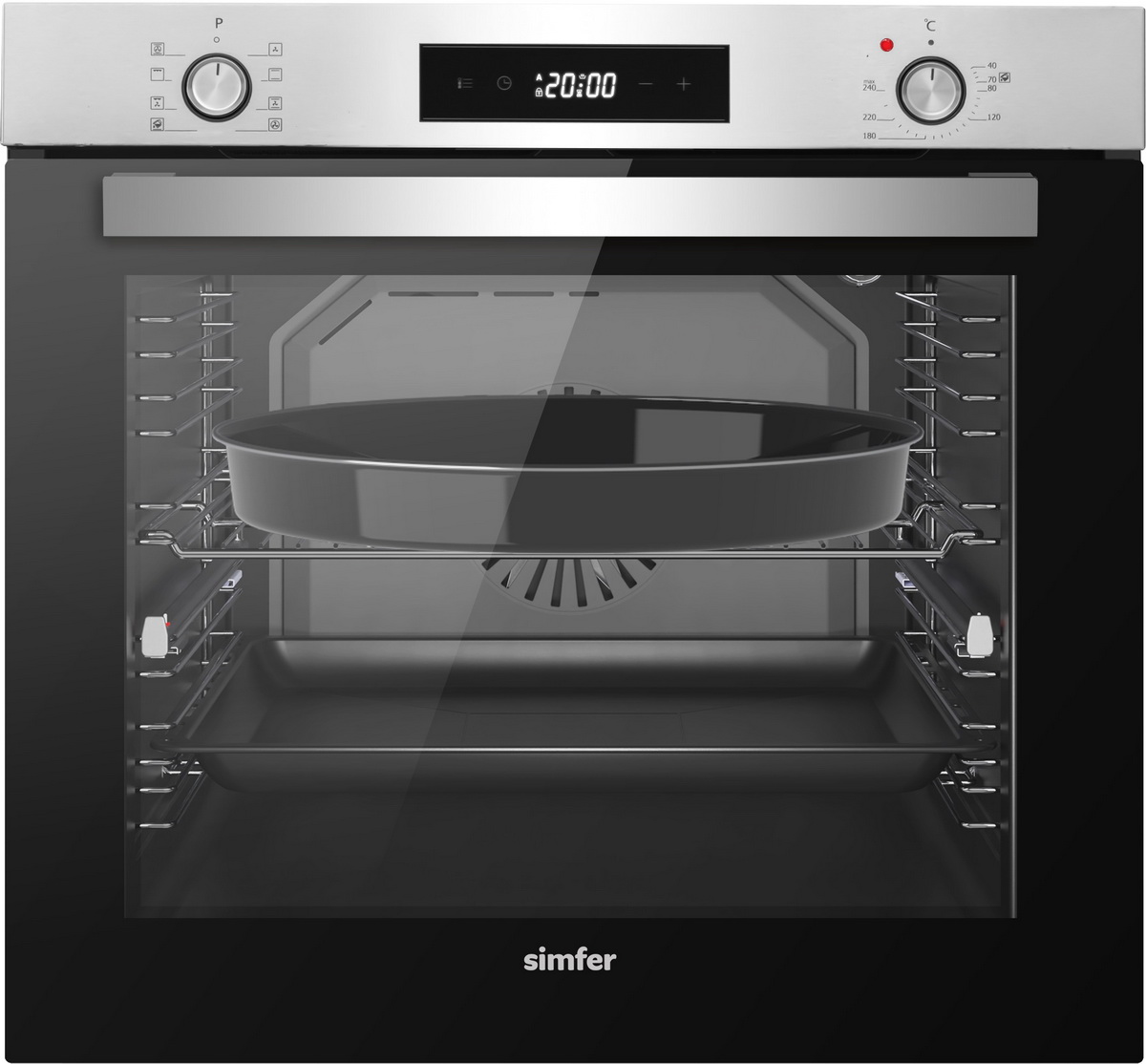 

Электрический духовой шкаф Simfer B6EM69070, Нержавеющая сталь