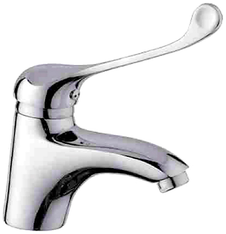 Изображение товара Смеситель для раковины с хирургической ручкой D-Lin хром (D110427)