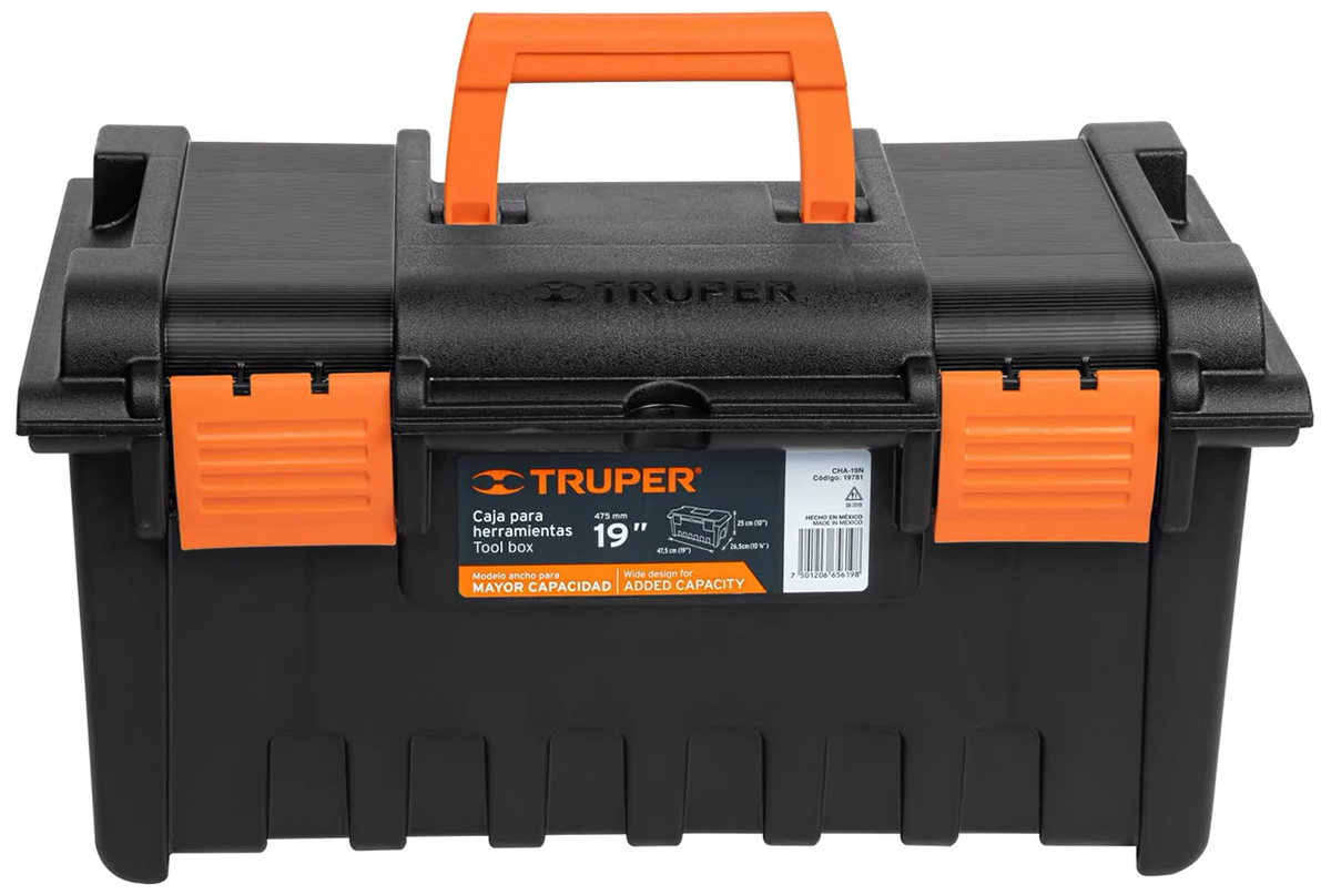 Изображение товара Ящик для инструментов Truper CHА-19N (19781)
