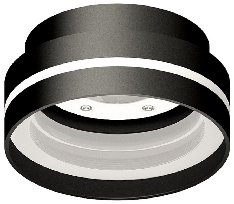 Изображение товара Корпус светильника накладной Ambrella Light DIY Spot, черный песок, прозрачный (C8414)