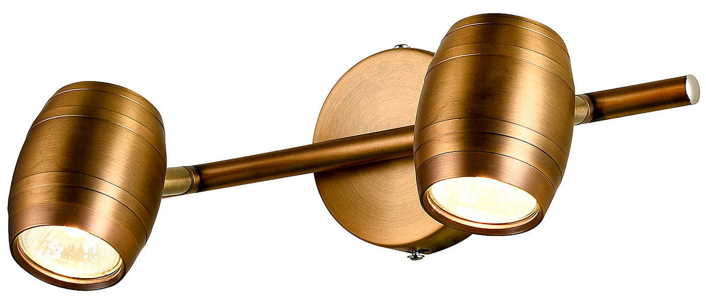 Изображение товара Спот Lussole Tuscaloosa GRLSP-9567 точечный светильник стиль лофт бронза