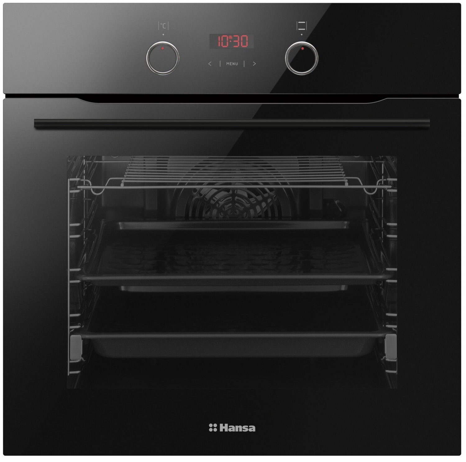 Изображение товара Электрический духовой шкаф Hansa BOES68438 65 л конвекция паровая очистка