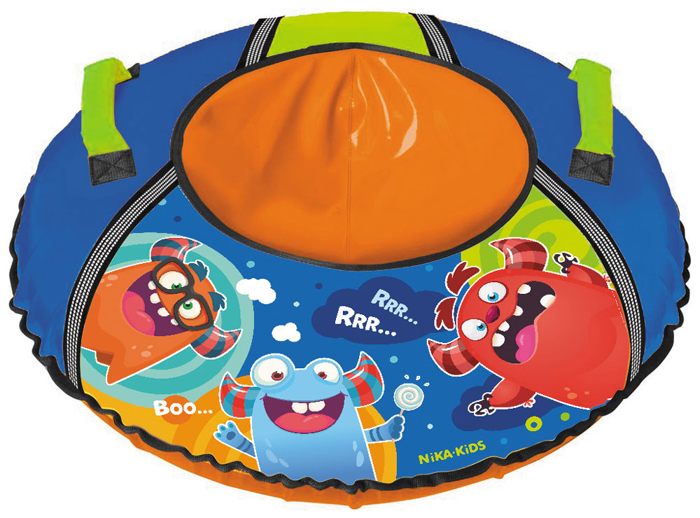 

Тюбинг Ника ТБ1КР-95 с монстриками, Разноцветный