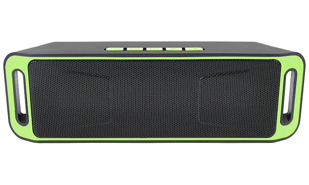 Изображение товара Портативная беспроводная колонка Pero WS02, зеленая, мощность 6 Вт, Bluetooth 5.0
