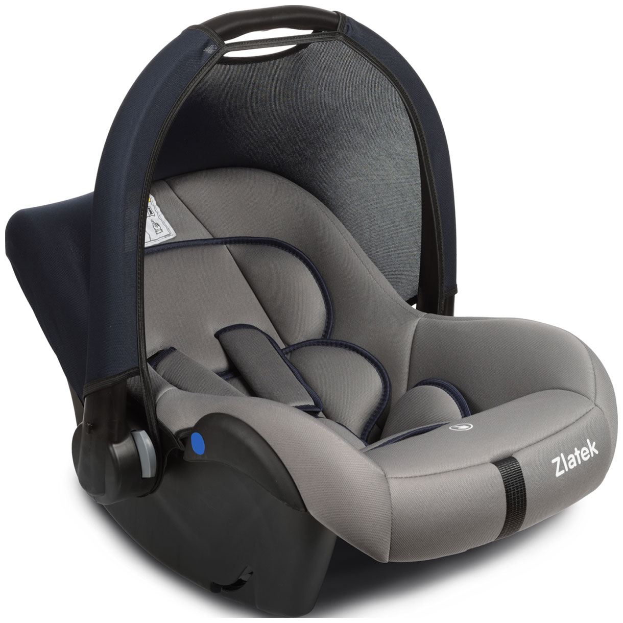 

Автокресло Zlatek Колибри Lux гр.0+, светло-серый (KRES4039)