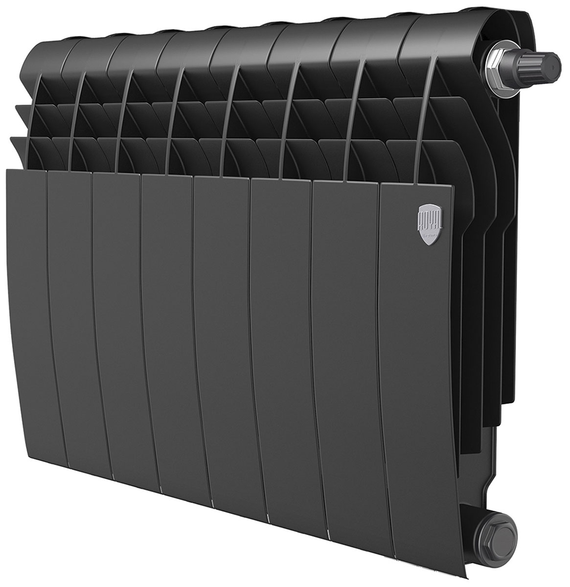 Изображение товара Биметаллический радиатор Royal Thermo BiLiner 350 Noir Sable VR80 8 секций