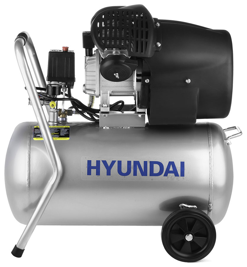 Изображение товара Компрессор масляный Hyundai НYC 40250LMS, поршневой, коаксиальный (прямой привод)