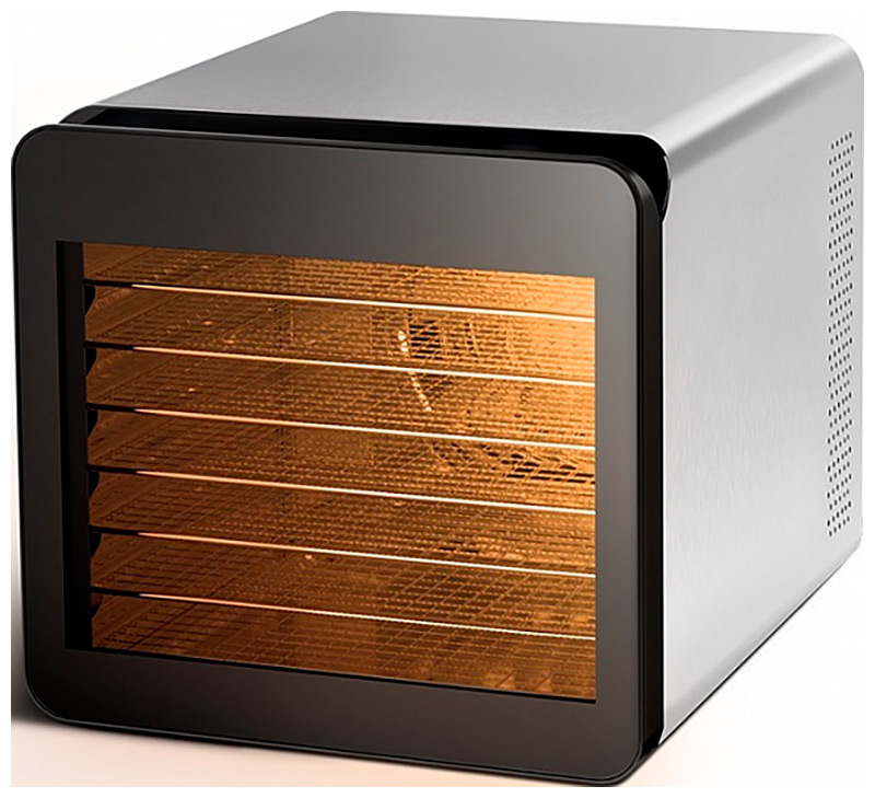 Изображение товара Сушилка для овощей и фруктов BQ FD1006, черный-стальной