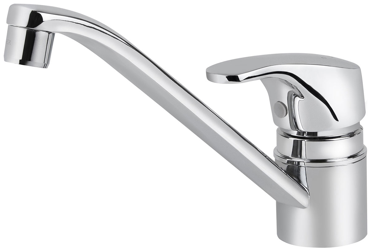 Изображение товара Кухонный смеситель Kaiser Leon с хромированным покрытием, однорычажный