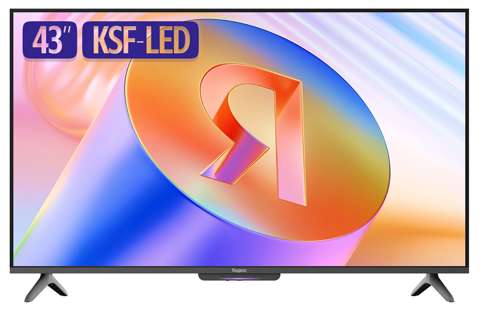 Изображение товара Яндекс ТВ Станция Бейсик 43 4K UHD смарт-телевизор с Алисой и умными функциями