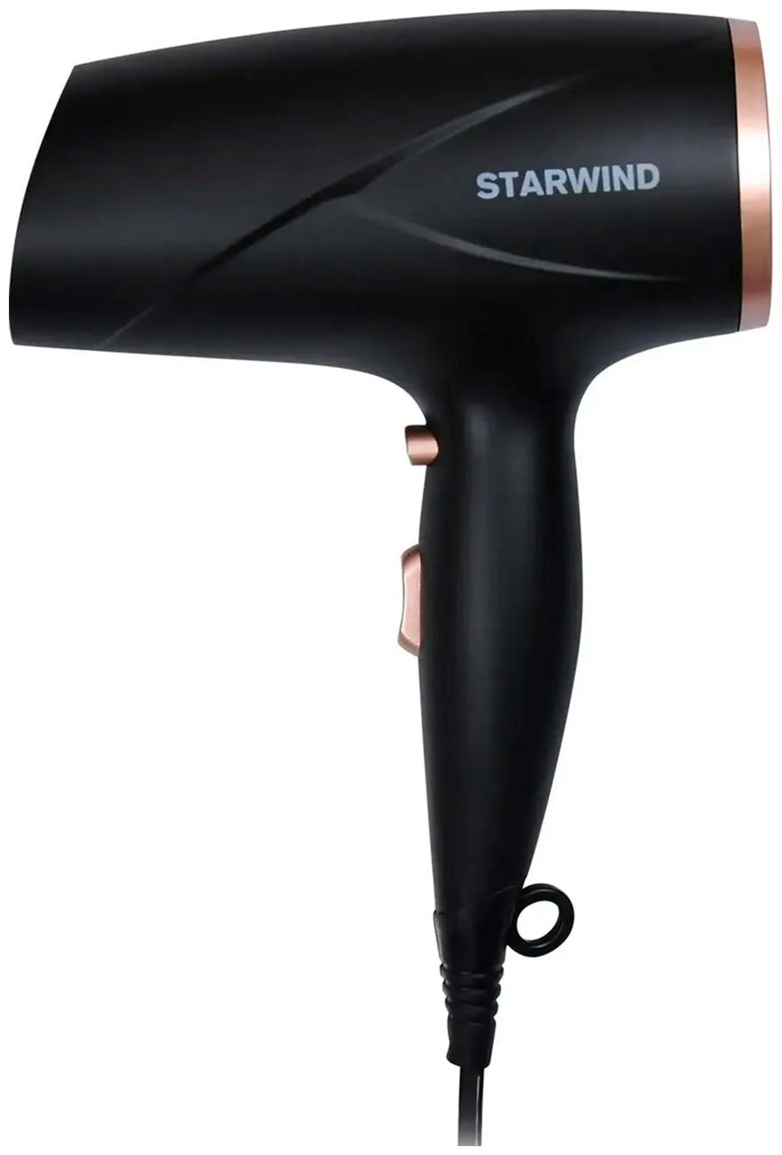 Изображение товара Фен Starwind SHD 6055, 1600Вт, черный