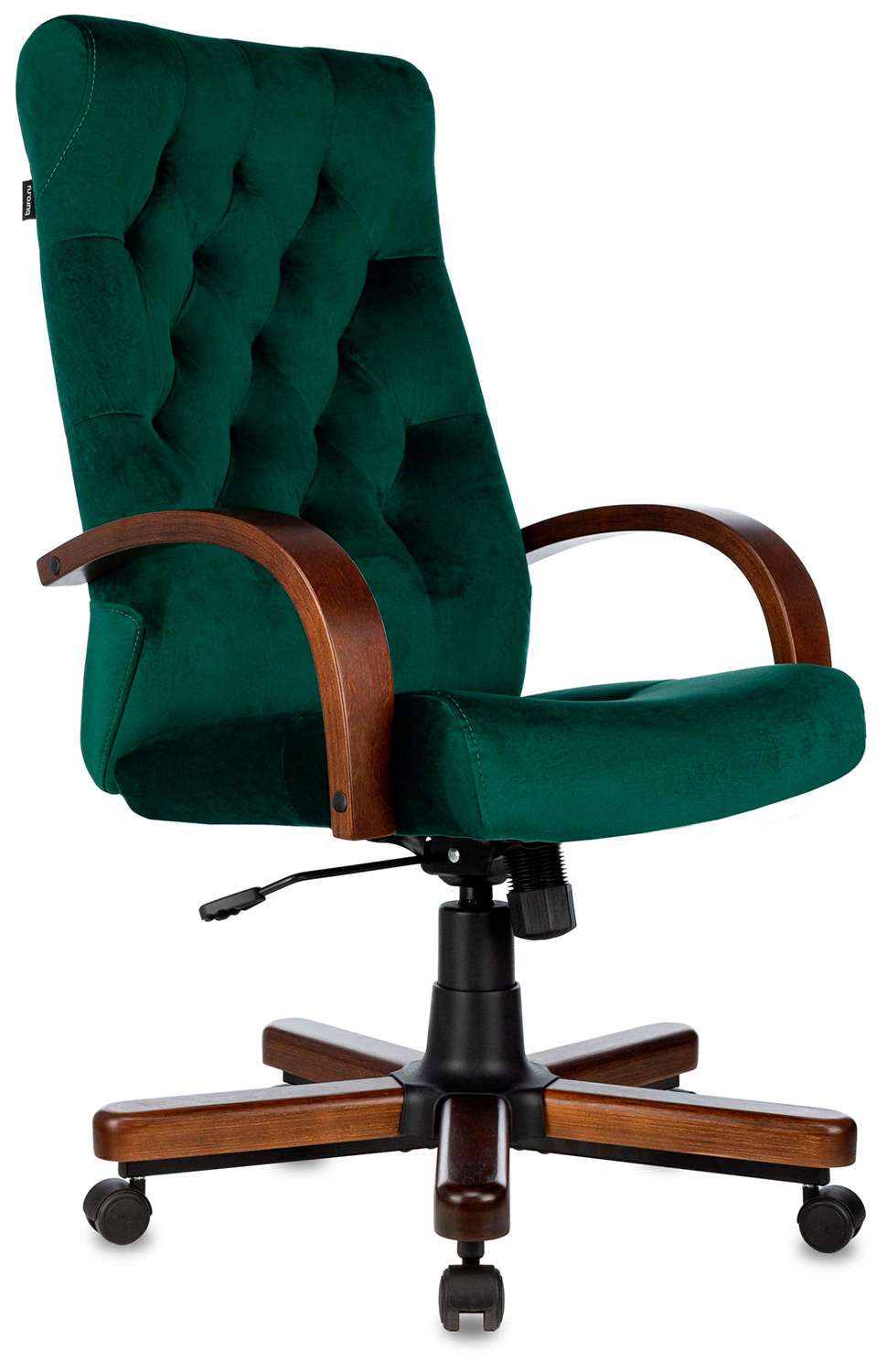 Изображение товара Кресло руководителя Бюрократ T-9928WALNUT Fabric, зеленый Italia Green, крестовина металл/дерево (T-9928WALNUT/FABR/GN) Изображение товара Кресло руководителя Бюрократ T-9928WALNUT Fabric, зеленый Italia Green, крестовина металл/дерево (T-9928WALNUT/FABR/GN)