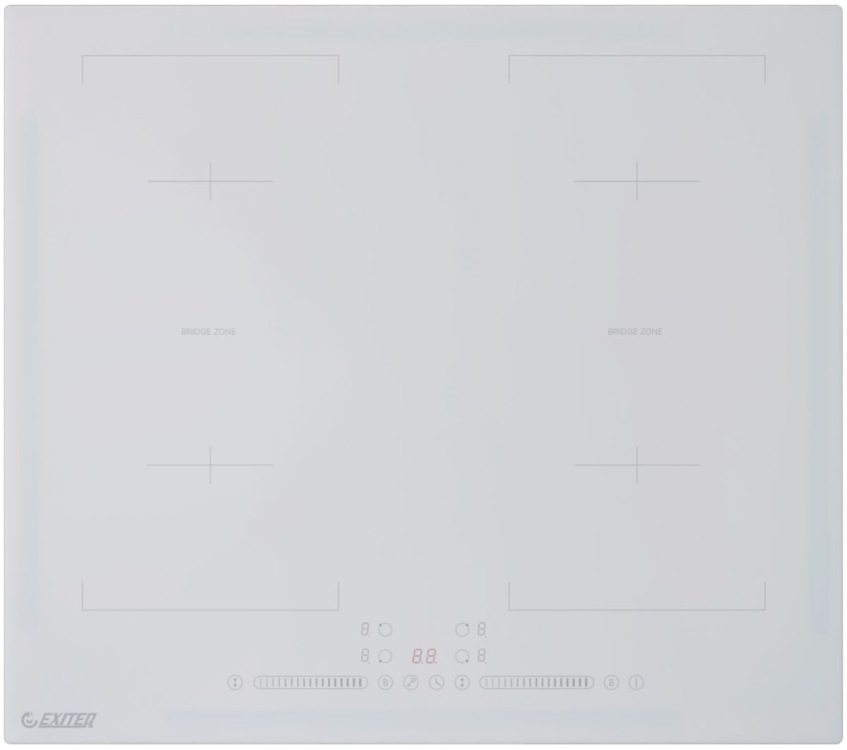 

Электрическая варочная панель Exiteq EXH-504IW, Белый