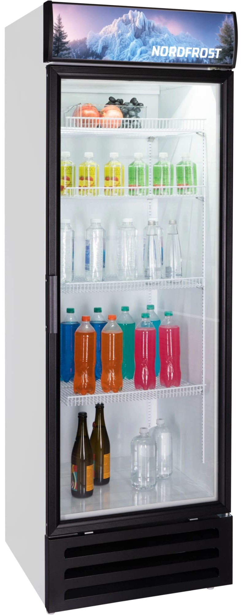 

Холодильная витрина NordFrost SC550G, Белый/черный