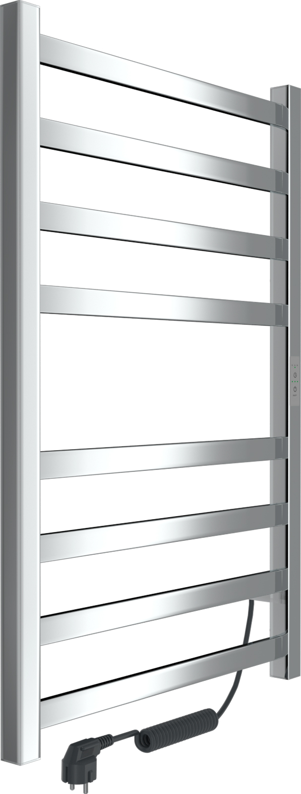 Изображение товара Электрический полотенцесушитель Indigo Oktava Slim 3, без полки, хром (LСLOKS3E80-50Rt)