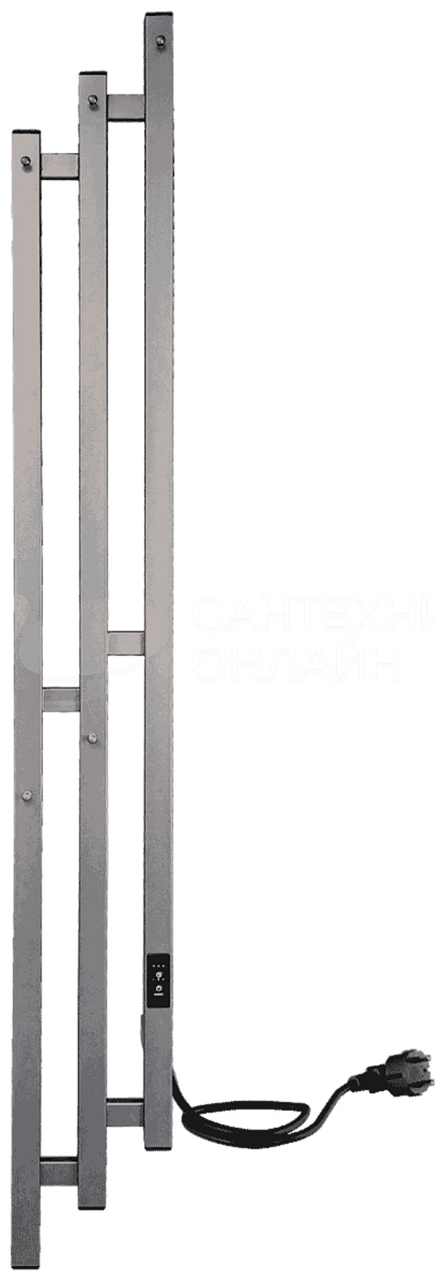 

Электрический полотенцесушитель Indigo Sky PRO, без полки Graphite Metallic (LSKPRE150-17GFMRt), Графитовый металлик