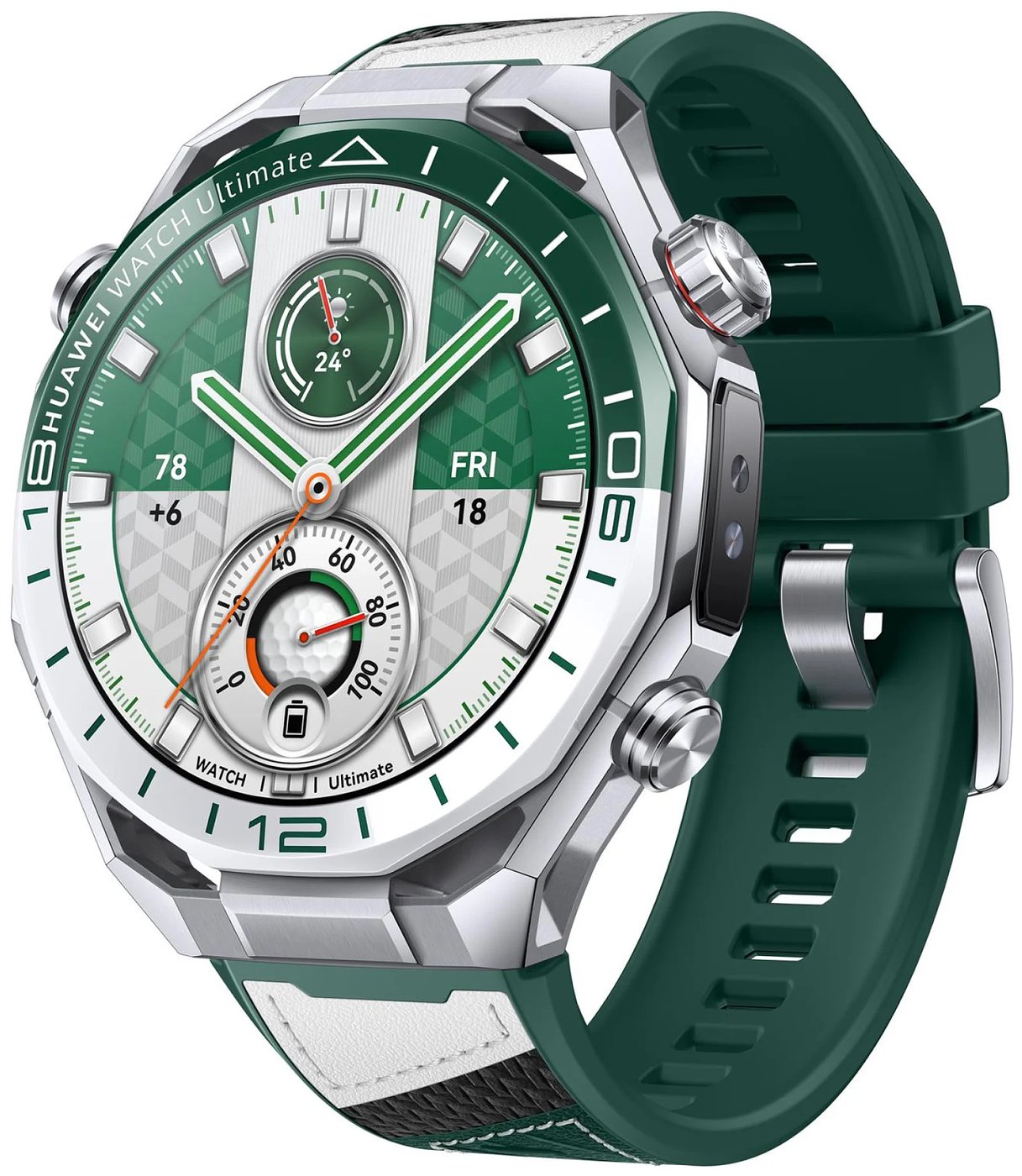 Изображение товара Умные часы Huawei WATCH Ultimate 2 (55020GNS) зелёный