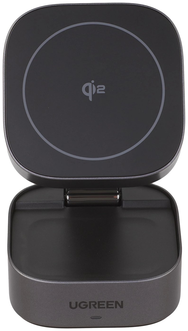 Изображение товара Беспроводное зарядное устройство Ugreen W702 2 в 1 для iPhone и AirPods 15Вт Qi2