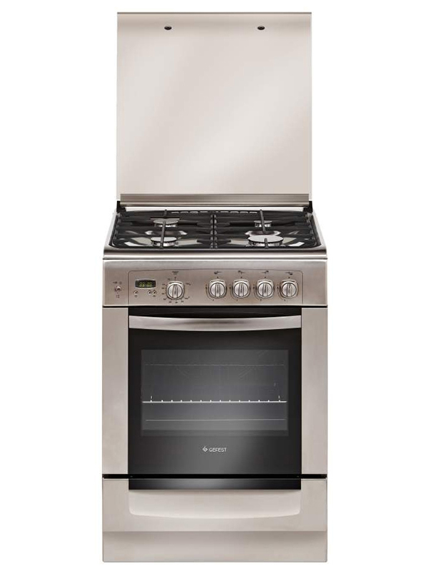 Изображение товара Газовая плита Gefest ПГ 6100-03 0004 с духовкой и грилем нержавеющая сталь