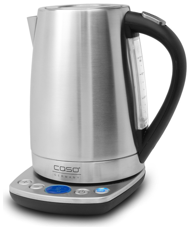 Изображение товара Электрический чайник Caso WK 2200 из нержавеющей стали с дисплеем и регулировкой температуры