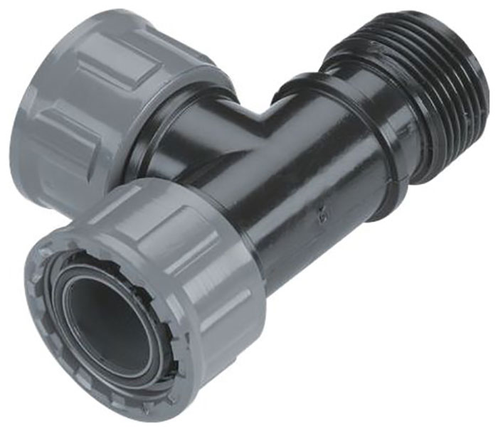 Изображение товара Соединитель Gardena Т-образный PRO 02751-20.000.00 для полива 25 мм