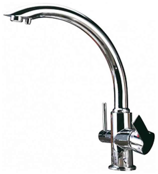 Изображение товара Смеситель под фильтр Zorg ZR 314 YF хром однорычажный