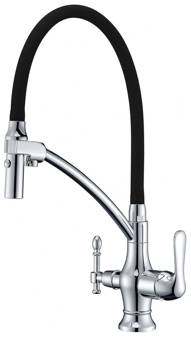 Изображение товара Кухонный смеситель Zorg ZR 347-6 YF с фильтром и поворотным изливом