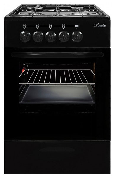 

Газовая плита Лысьва ГП 4к20 МС СТ-2у черная, без крышки, Черный