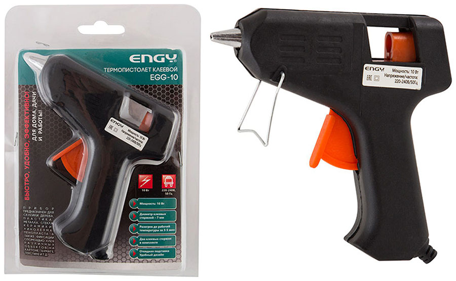 Изображение товара Клеевой пистолет Engy EGG-10 10 Вт для склеивания и герметизации