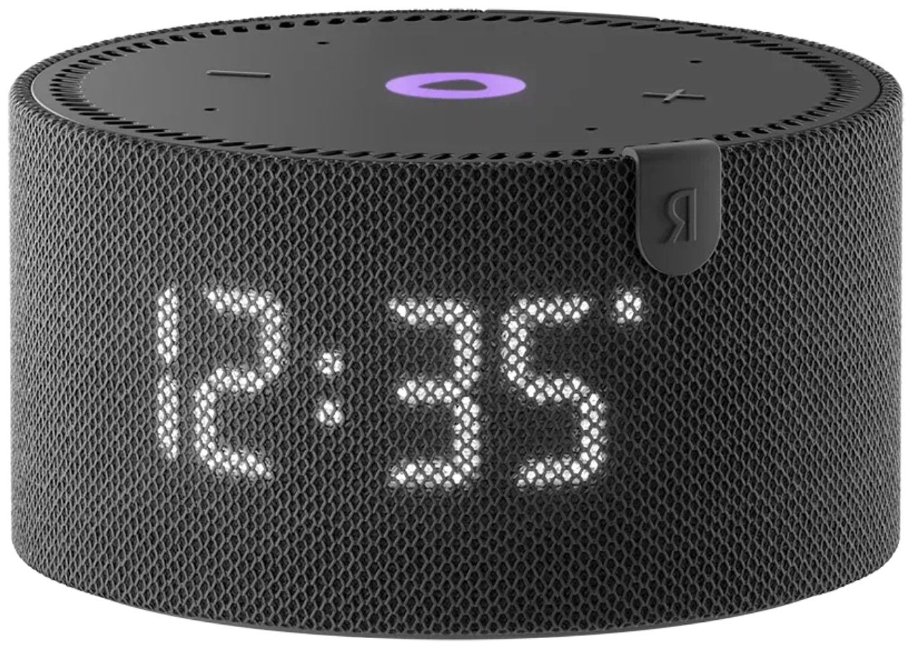 Изображение товара Яндекс Новая Станция Мини с часами Black - умная колонка с голосовым помощником