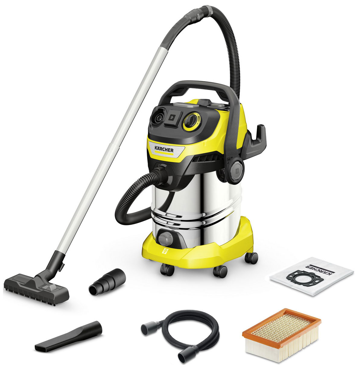 

Строительный пылесос Karcher WD 6 P S V-30/6/22/T 1.628-360.0