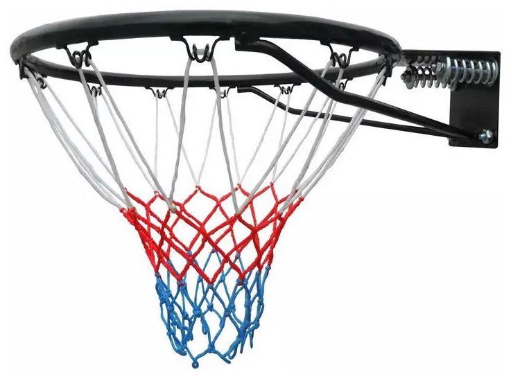 

Кольцо баскетбольное Proxima с пружинами, черн. арт. S-R2