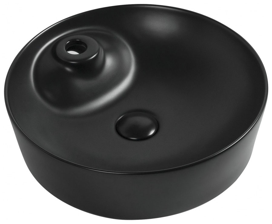 Изображение товара Раkovина Aquanet Moon-2-MB 43 черный матовый