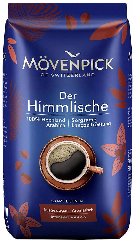 цена Кофе Movenpick Der Himmlische 500 г молотый