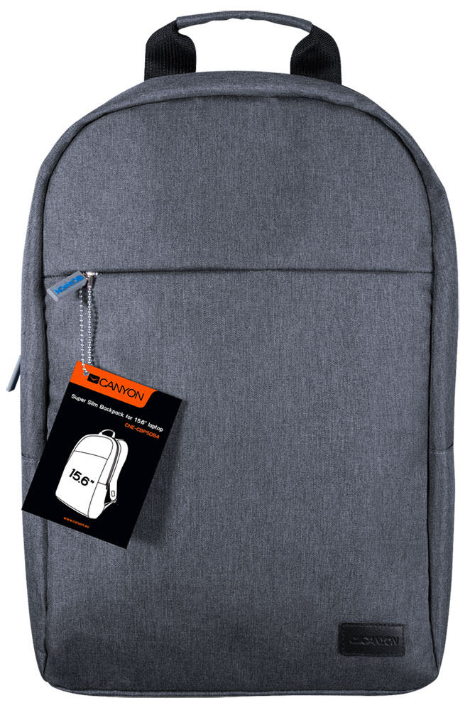 Рюкзак для ноутбука Canyon 15-16 CNE-CBP5DB4 ультратонкий дизайн серый