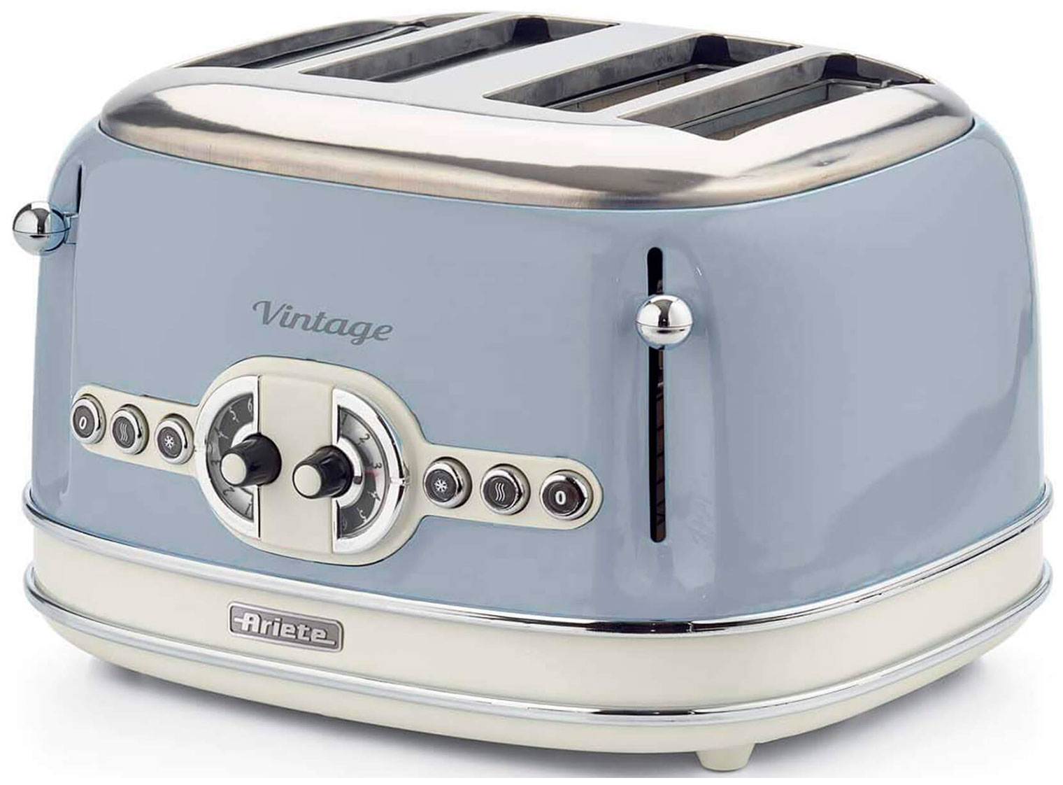 Изображение товара Тостер Ariete Vintage 156/05 Б0026719 голубой Изображение товара Тостер Ariete Vintage 156/05 Б0026719 голубой