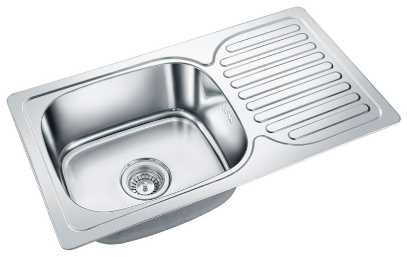 

Кухонная мойка Emar 302А Хром, Нержавеющая сталь