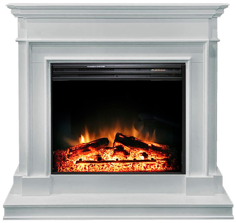 Изображение товара Каминокомплект Royal Flame Newport с очагом Jupiter FX New белый для современного интерьера