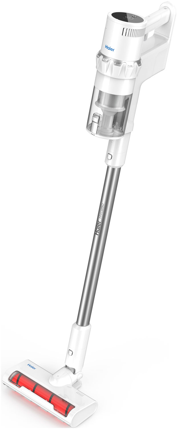 Изображение товара Вертикальный пылесос Haier HVC250 с HEPA фильтром и множеством насадок