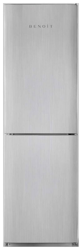 Изображение товара Двухкамерный холодильник Benoit 344 серебристый металлопласт