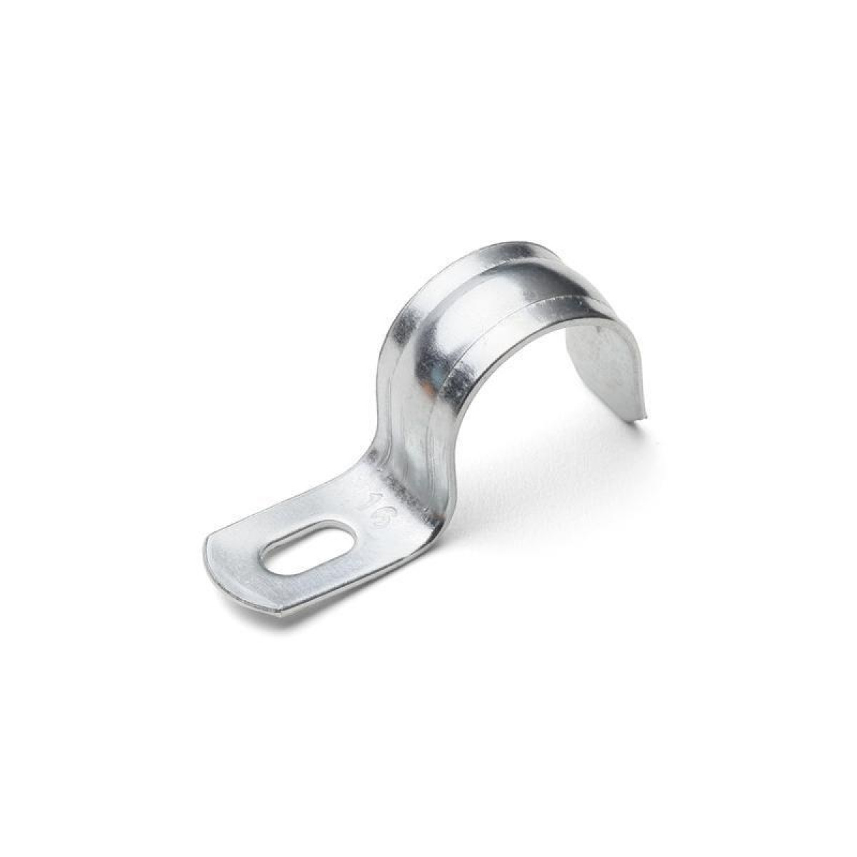 Изображение товара Fortisflex Скоба крепежная однолапковая d19-20 мм оцинкованная