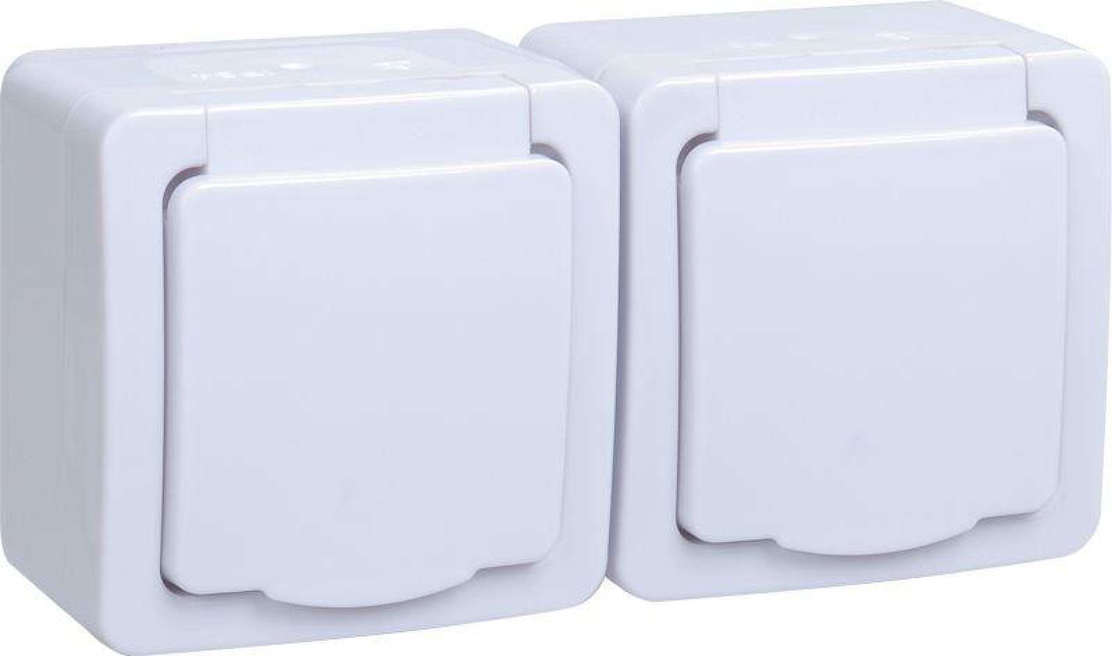 Изображение товара Розетка IEK Гермес Plus RSб22-3-ГПБб 16А IP54 с крышкой и заземлением