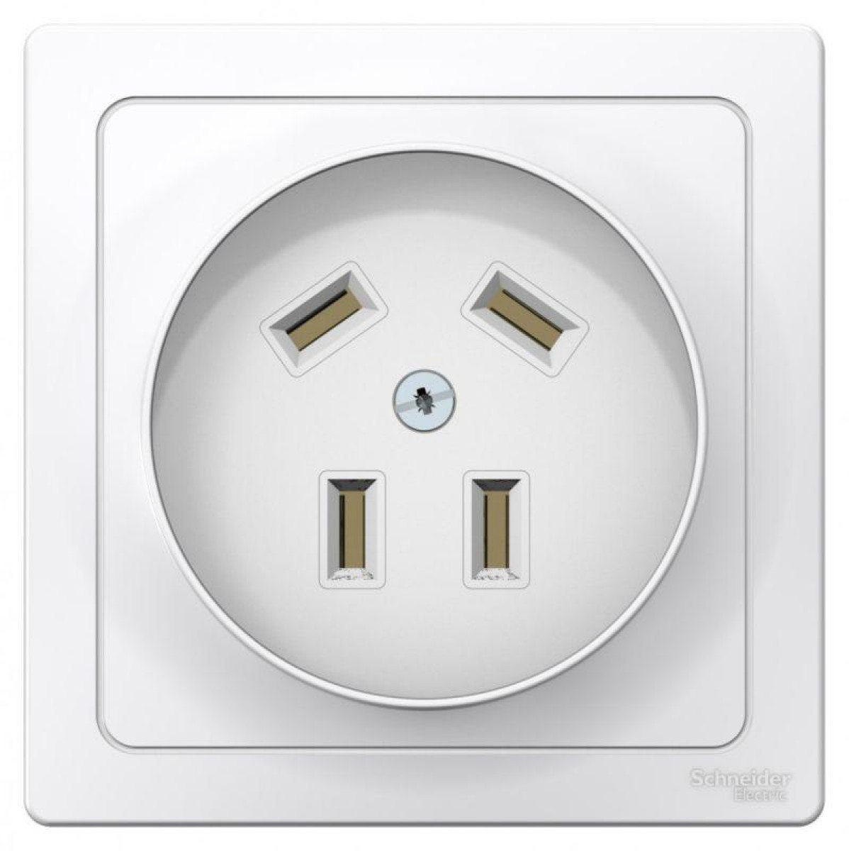 Изображение товара Розетка встроенная 32А IP20 для 3ф+N sistemas electric blanca