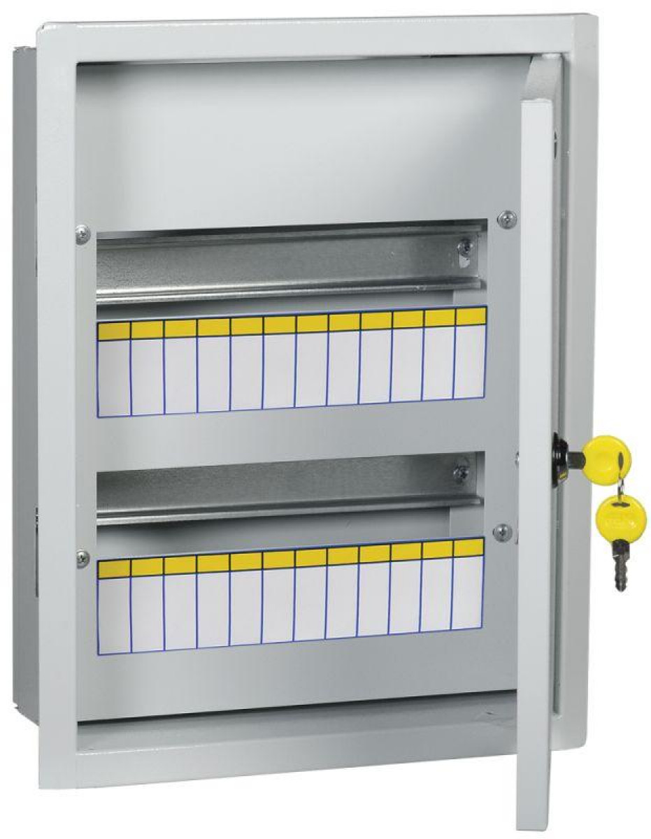 Изображение товара Высоковольтное и щитовое оборудование IEK Корпус металлический ЩРв-24 (395х310х120мм) IP31 TITAN 3